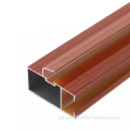 Perfiles de aluminio de grano de madera personalizados de alta calidad